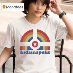 Indianapolis Rainbow T Shirt