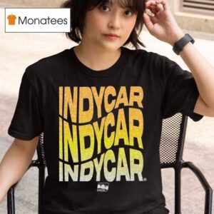 Indycar Repeat Crystal Studded T Shirt