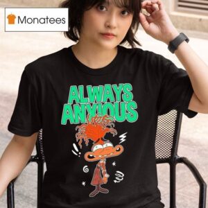 Inside Out Always Anxious T Shirt
