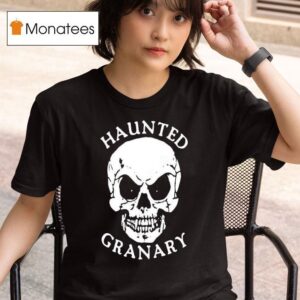 Iron Fortress Records Haunted Granary Horror Movie T Shirt