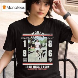 Iron Mike Tyson Baddest On The Planet World Champions Tiger T Shirt