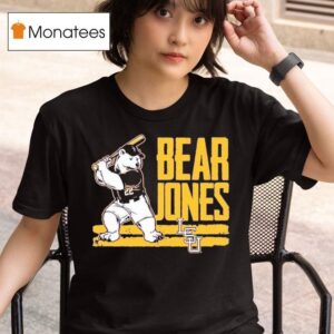 Jared Jones Bear Lsu Tigers T Shirt