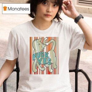 Jason Falls Wearing Cat Fck Yes T Shirt