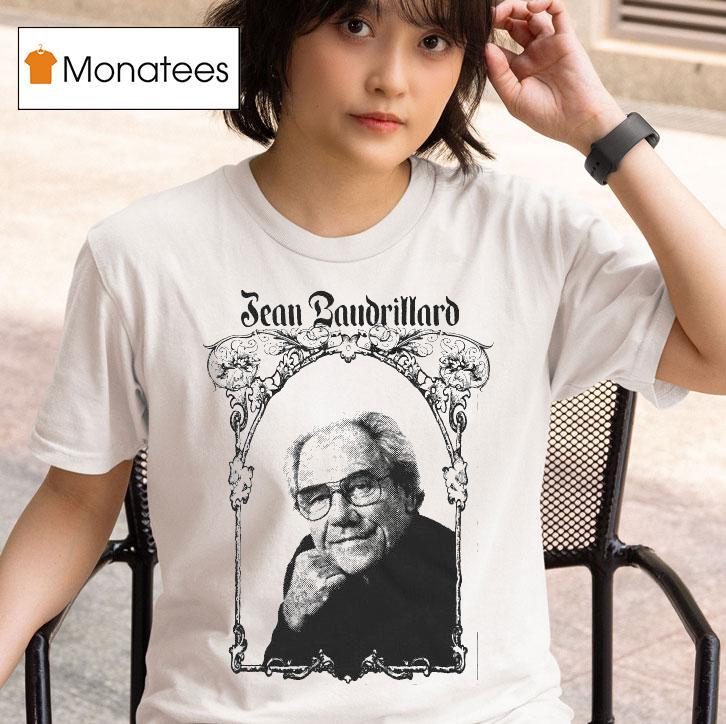 Jean Baudrillard Photo T Shirt
