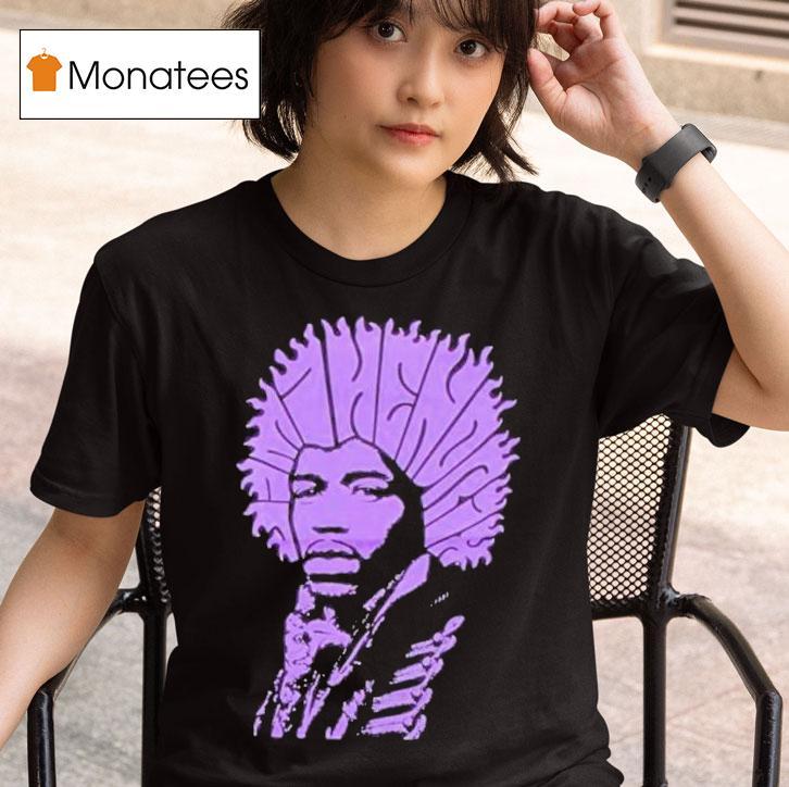 Jimi Hendrix Hair Type T Shirt