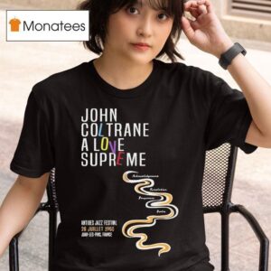 John Coltrane A Love Supreme Flows T Shirt
