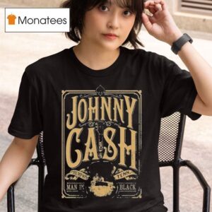 Johnny Cash Man In Black Memphis Tn Guitar T Shirt