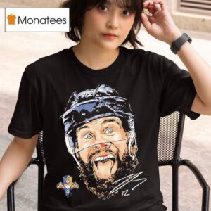 Jonah Gadjovich Big Face Florida Panthers Signature T Shirt