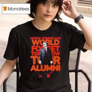 Justin Timberlake World Forget Tomorrow Tour Alumni T Shirt