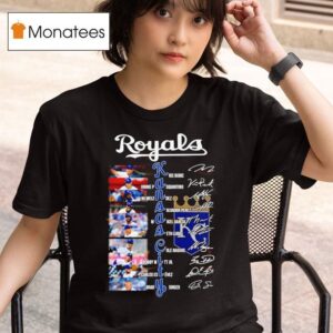 Kansas City Royals Signatures Team T Shirt