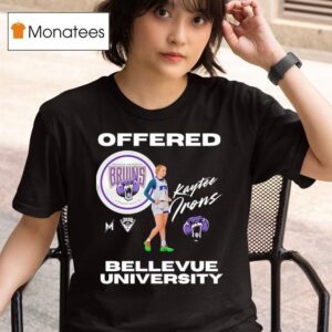 Kay Irons Bellevue University Bruins Basketball Offered Bellevue University T Shirt