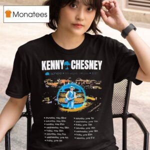 Kenny Chesney Drone Shot Live Sphere Las Vegas Nevada Tour Dates T Shirt