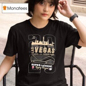 Las Vegas Allegiant Stadium Super League Rugby League T Shirt