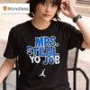 Lexie Hull Wearing Mrs Steal Yo Job T Shirt