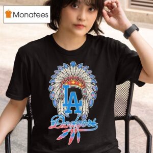Los Angeles Dodgers X Native American T Shirt
