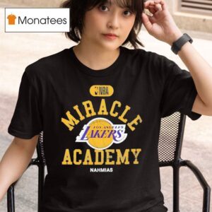 Los Angeles Lakers Miracle Academy Nba Collection T Shirt