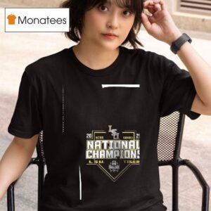 Lsu Tigers Ncaa Baseball National Champions Baseball Field T Shirt