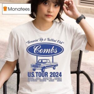 Luke Combs Automotive Repair Growin Up And Gettin Old Us Tour T Shirt