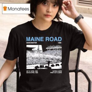 Maine Road Manchester T Shirt