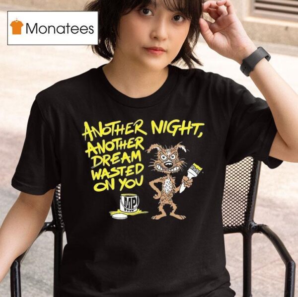 Mayday Parade Another Night Another Dream Wasted On You Graffiti Dog T Shirt