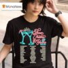 Mayday Parade Three Cheers Years Tour Dates Neon T Shirt