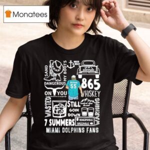 Miami Dolphins And Morgan Wallen Summers Miami Dolphins Fans T Shirt