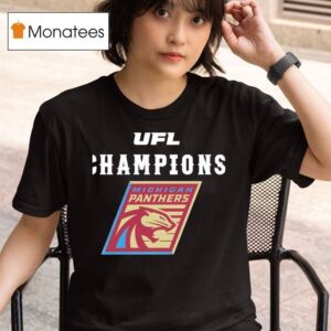 Michigan Panthers Ufl Chanpions T Shirt