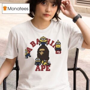 Minions A Bathing Ape T Shirt