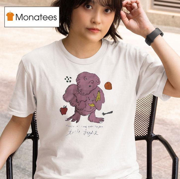 Monster Banana Please Eat Food Given To You Title Figh T Shirt
