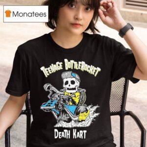 Nage Bottlerocket Death Kart Skeleton T Shirt