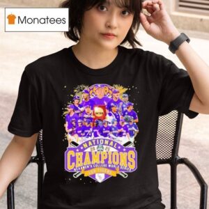 National Champions Ncaa Men S College World Series Lsu Tigers T Shirt