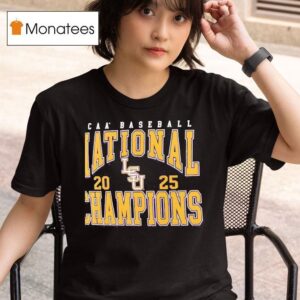 Ncaa Baseball National Champions Lsu Tiger T Shirt