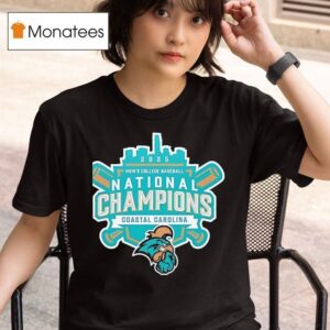 Ncaa Men S College Baseball National Champions Coastal Carolina Chanticleers T Shirt