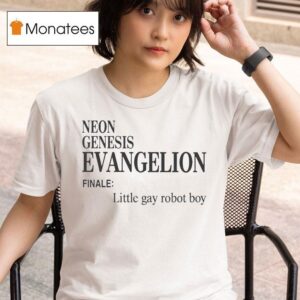 Neon Genesis Evangelion Finale Little Gay Robot Boy T Shirt