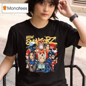 New Avengerz A Mashup Of Thunderbolts And Gorillaz T Shirt