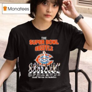 New England Patriots The Super Bowl Shuffle Thank You For The Memories Signatures Abbey Road T Shirt
