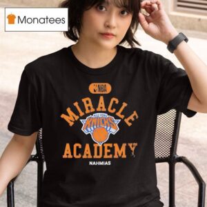 New York Knicks Miracle Academy Nba Collection T Shirt