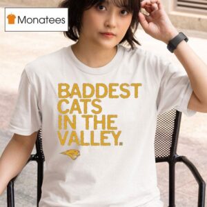 Northern Iowa Panthers Baddest Cats In The Valley T Shirt