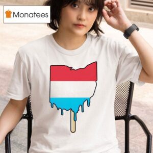 Ohio Popsicle Cream T Shirt