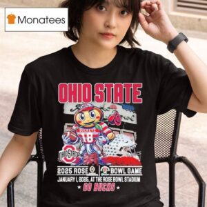 Ohio State Buckeyes Go Bucks College Football Playoff Quarterfinal Bowl Game Mascot T Shirt