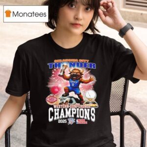 Okalahoma City Thunder Western Conference Champions T Shirt
