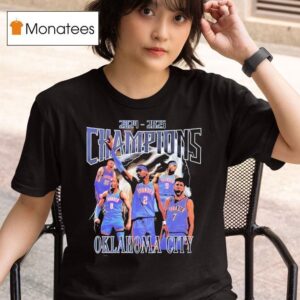 Oklahoma City Basketball Champions Team T Shirt