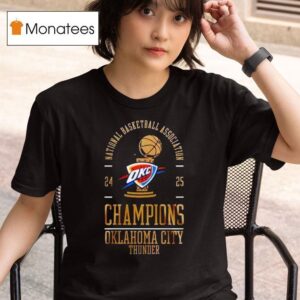Oklahoma City Thunder Champions Back On The Throne T Shirt