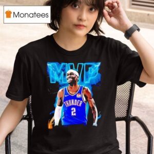 Oklahoma City Thunder Shai Gilgeous Alexander Mvp T Shirt