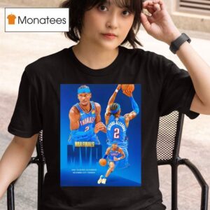 Oklahoma City Thunder Shai Gilgeous Alexander Nba Finals Mvp T Shirt