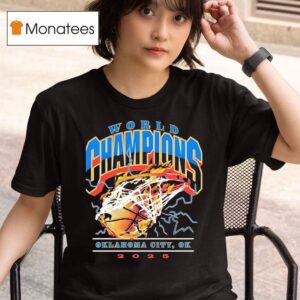 Oklahoma City Thunder World Champions Oklahoma City Ok Lightning T Shirt