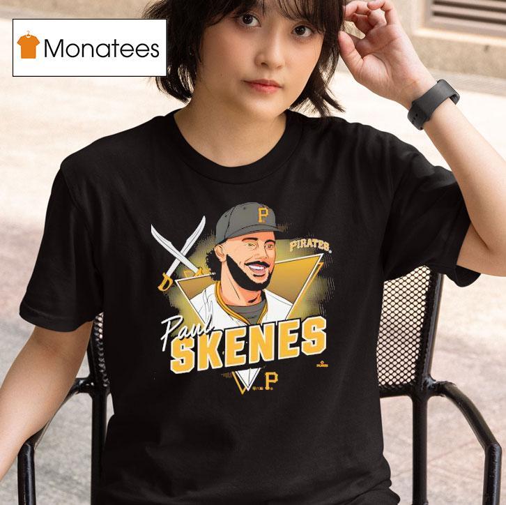 Paul Skenes Pittsburgh Pirates Player Caricature Franklin T Shirt