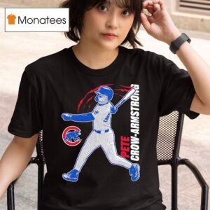 Pete Crow Armstrong Chicago Cubs Graphic T Shirt