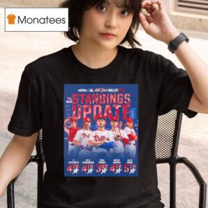Philadelphia Phillies Standings Update Legends T Shirt
