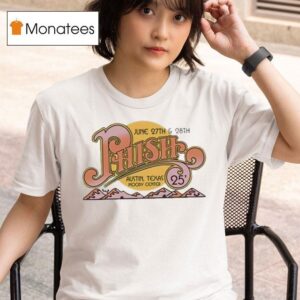 Phish Austin Texas June Moody Center Sun T Shirt